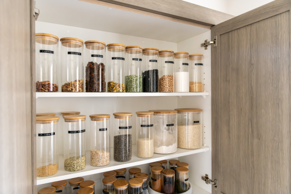 Organized pantry