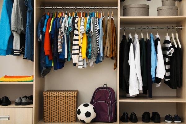 Kid's closet